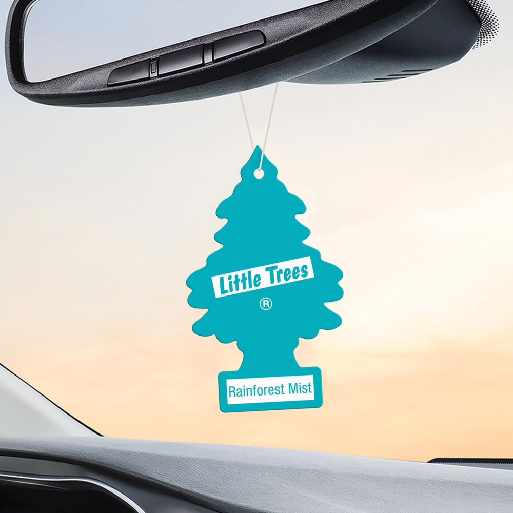 Little Trees Car Freshener Rainforest Mist 3pcs