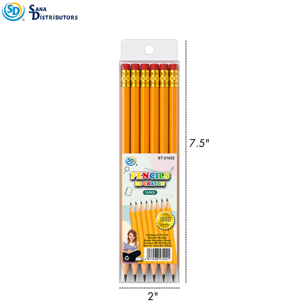 Sd Pencils 12pcs