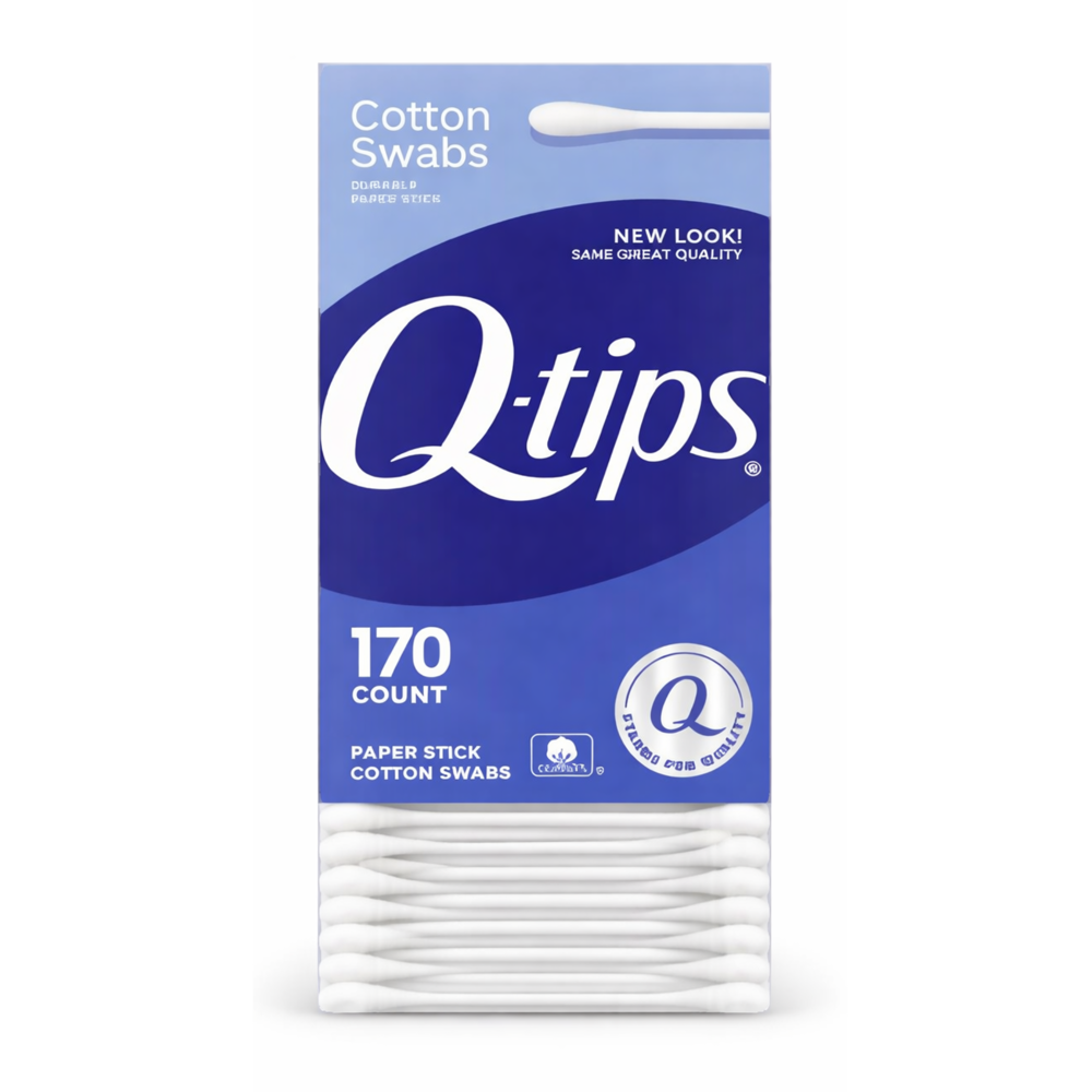 Q-tips 170 Cotton Swabs