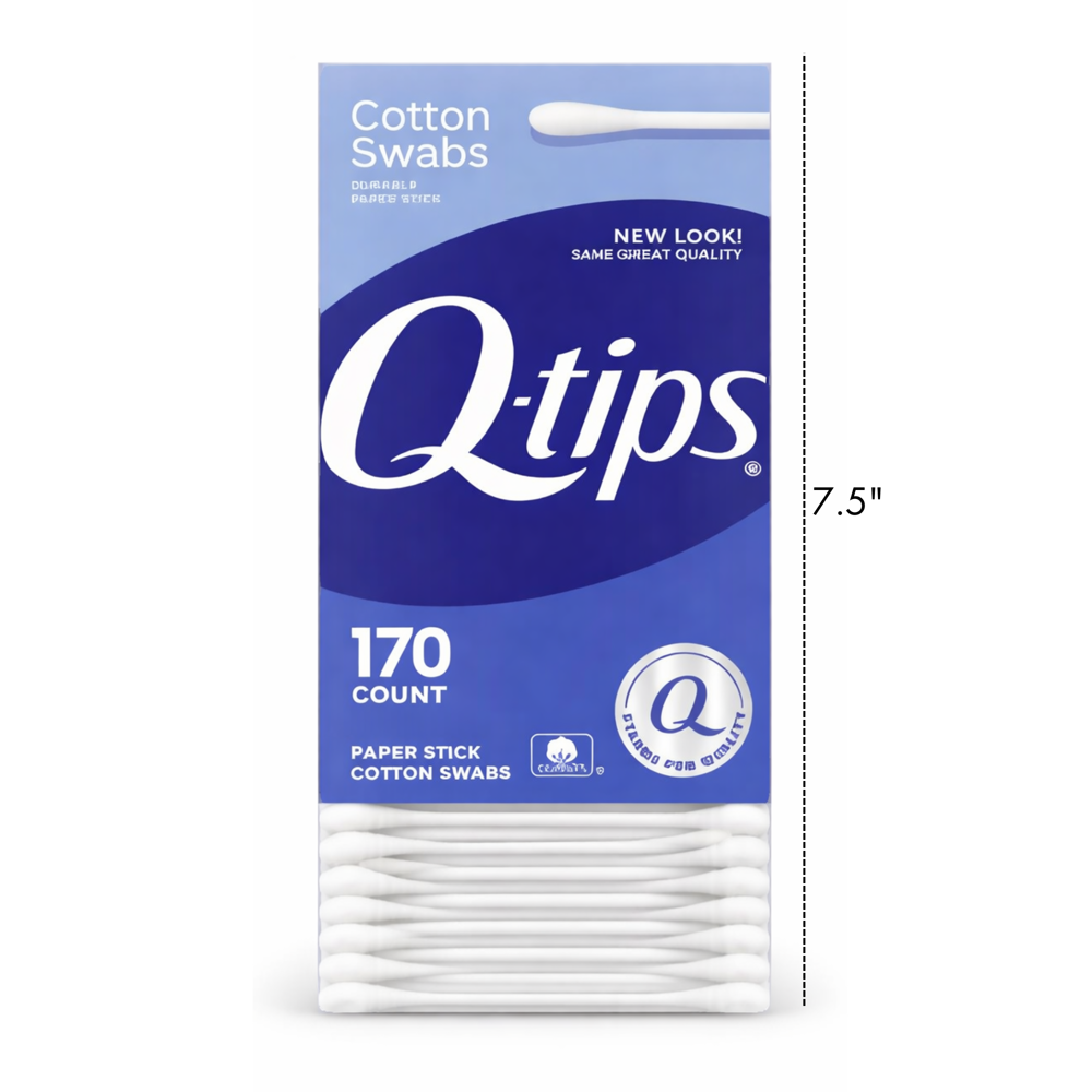Q-tips 170 Cotton Swabs