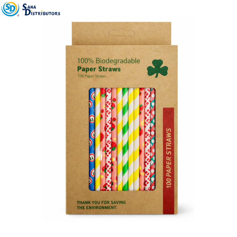 Paper Straw 100pcs