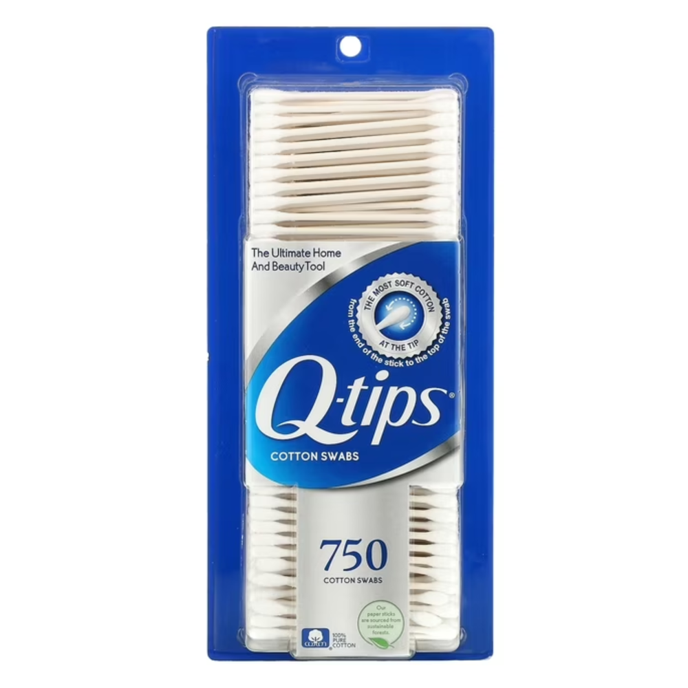 Q-tips 750 Cotton Swabs