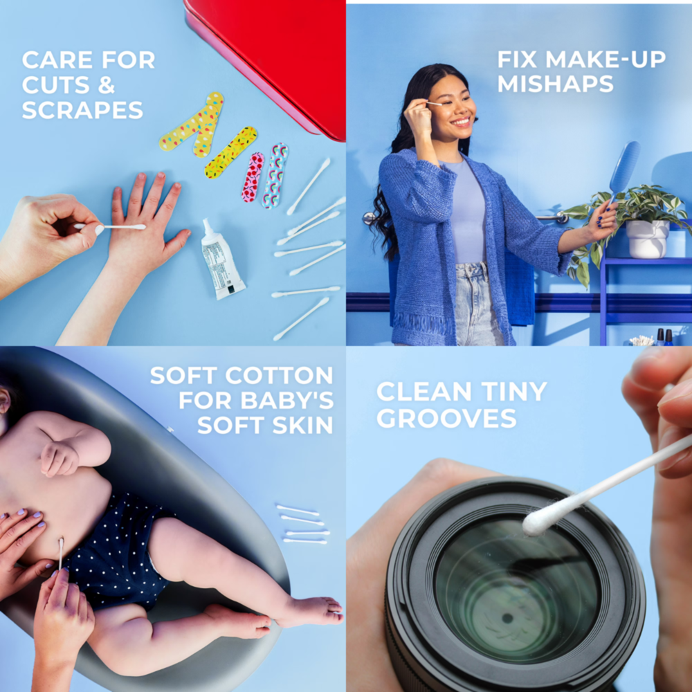 Q-tips 750 Cotton Swabs