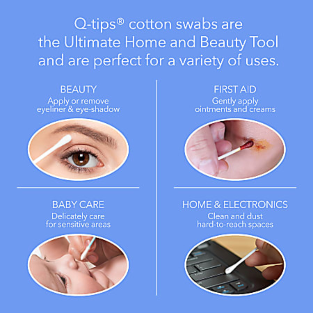 Q-tips 625 Swabs ($17.97 for 3pcs)