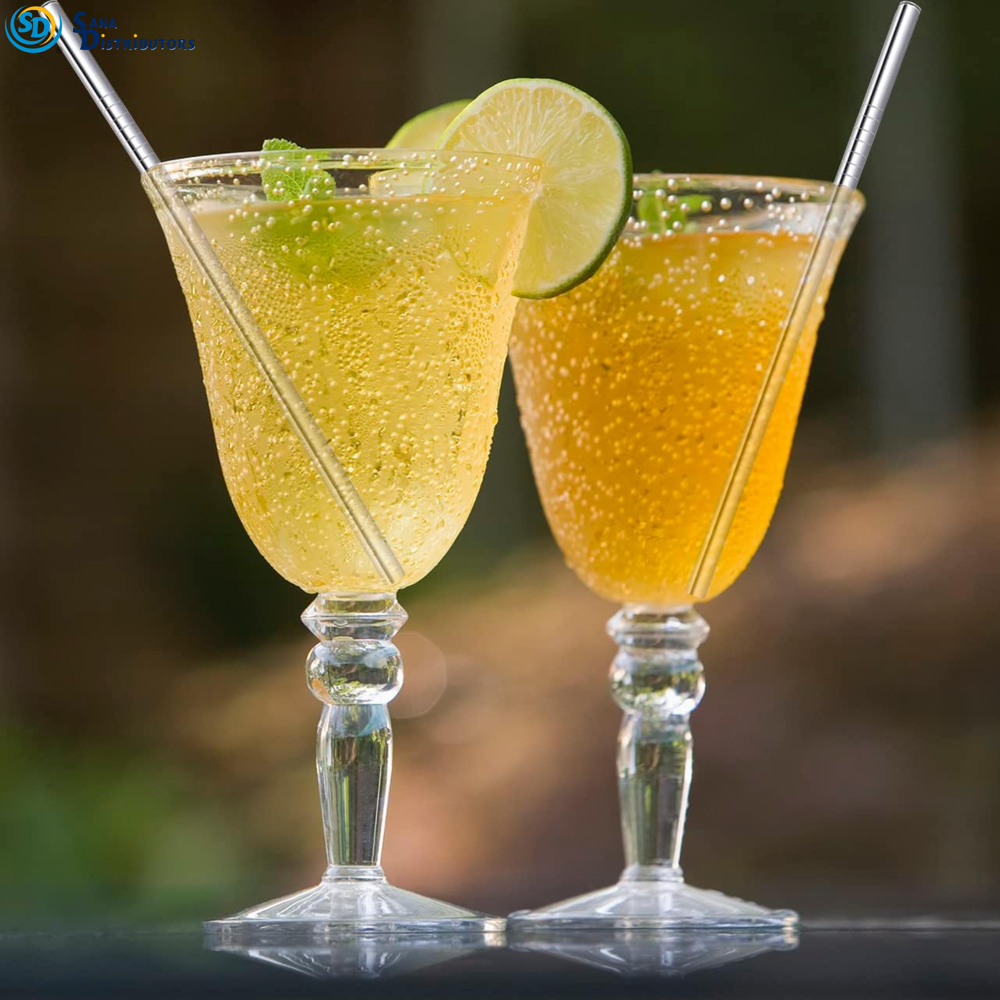 Stainless Steel Straws 4pcs+1brush