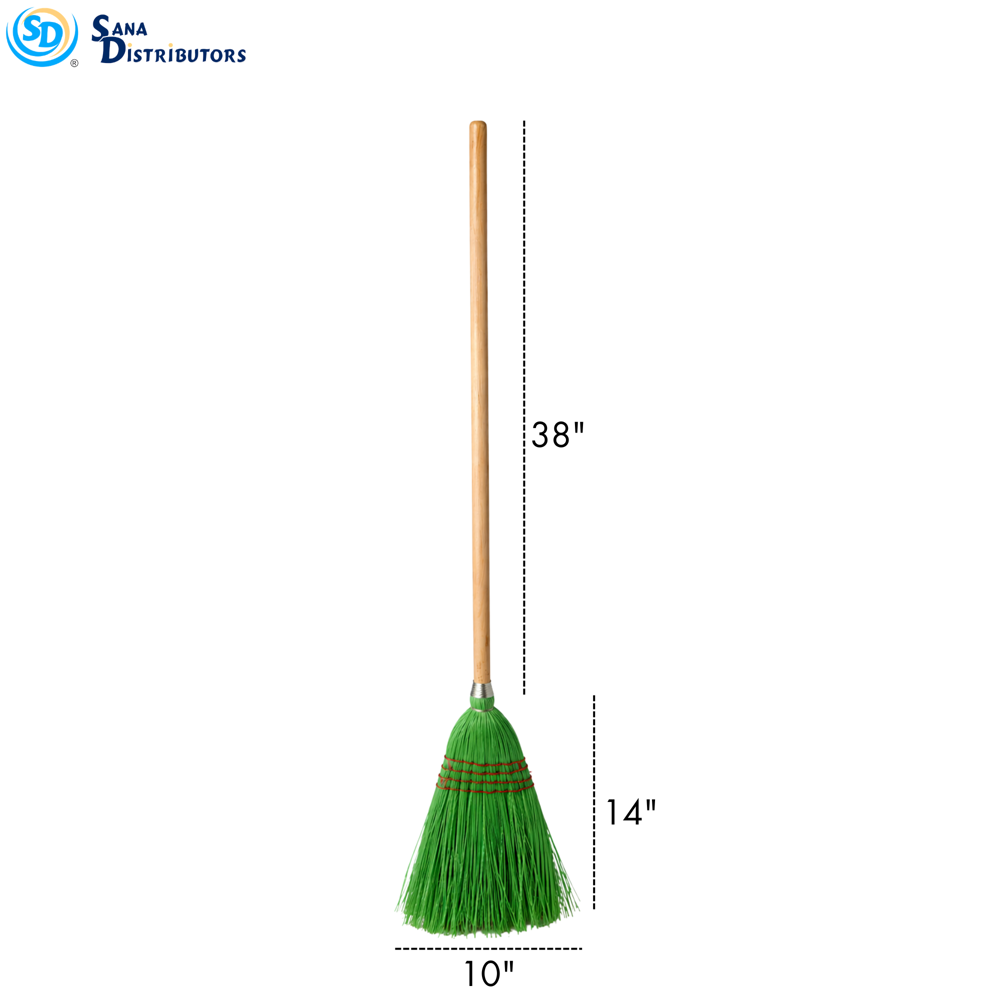 Sd Plastic Broom 52"