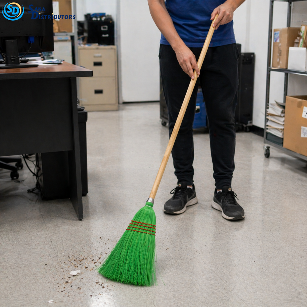 Sd Plastic Broom 52"