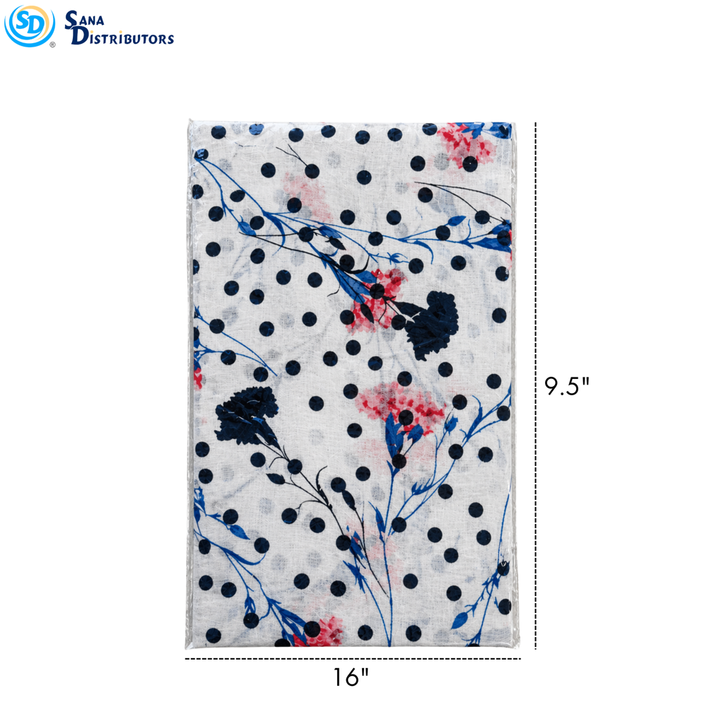 Cotton Hijab 31" x 70" - Ass. Colours