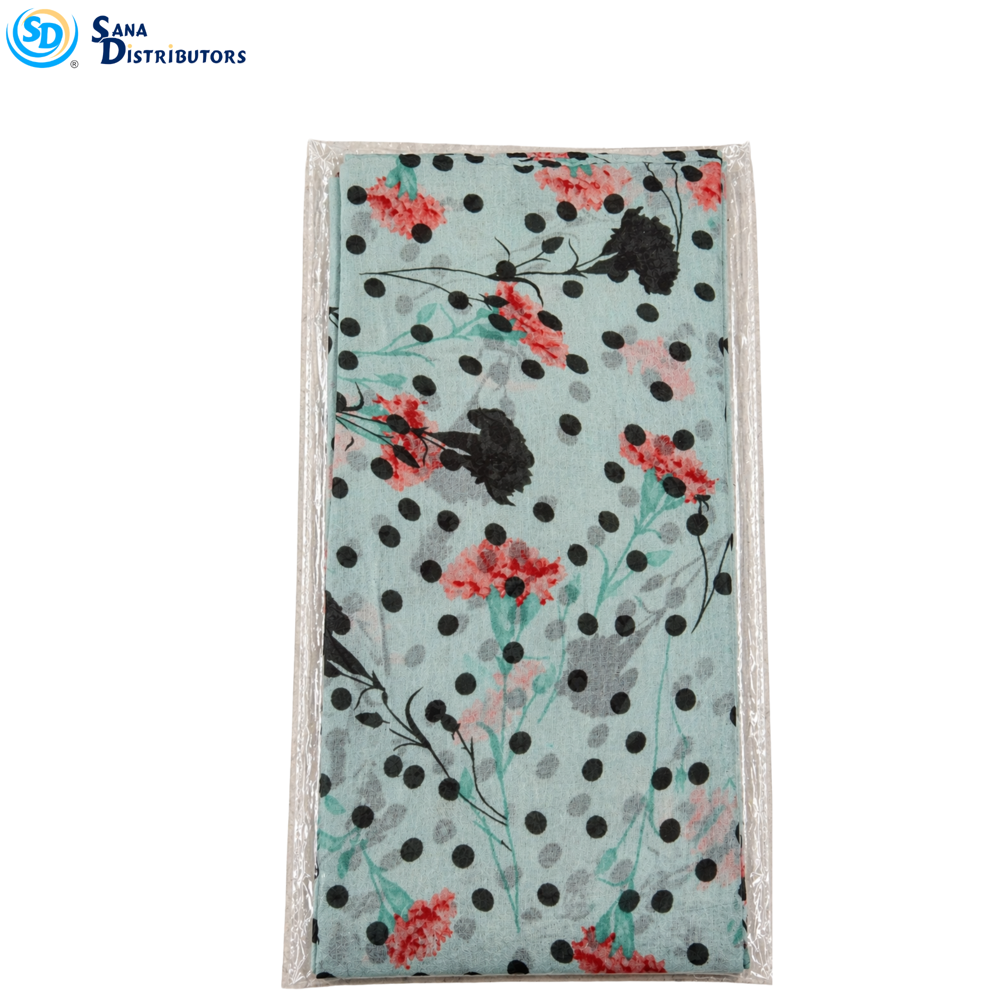 Cotton Hijab 31" x 70" - Ass. Colours