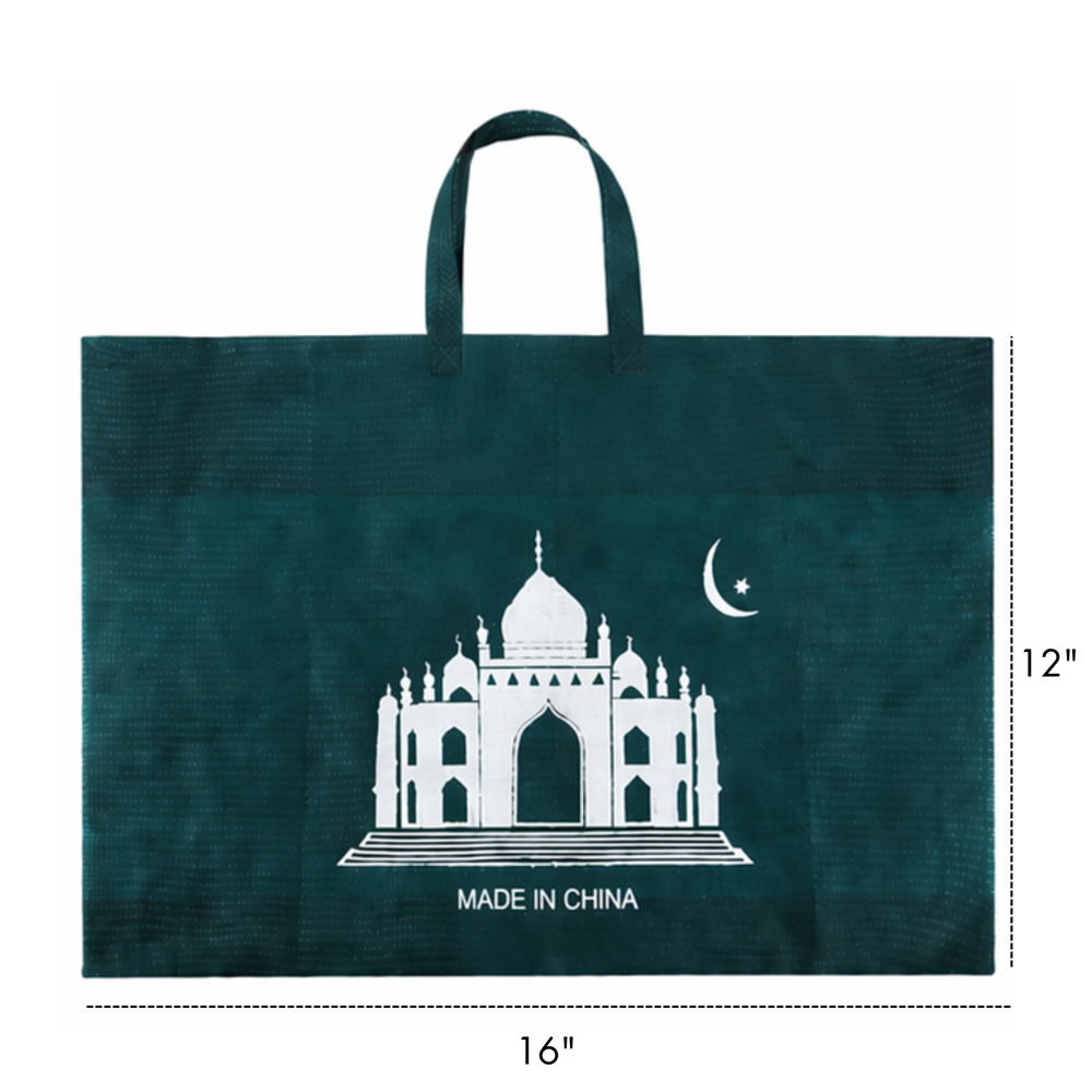 Foldable Prayer Mat with Bag Ass. Colors