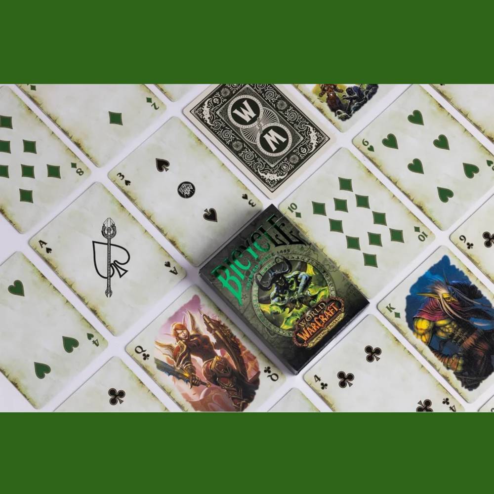 Bicycle Playing Card World of Warcraft 6pcs ($32.94 for 6pcs)