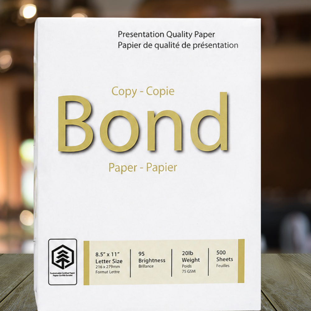 Bond Copy Paper 8.5"x11" 500 Sheets (10pcs) ($45.95 for 10pcs)
