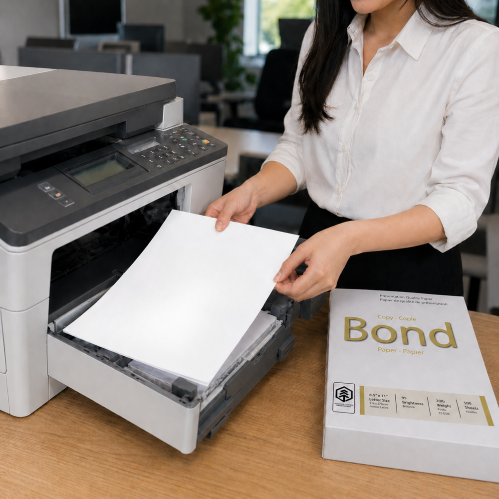 Bond Copy Paper 8.5"x11" 500 Sheets (10pcs) ($45.95 for 10pcs)