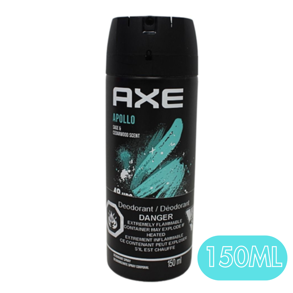 Axe Deo Body Spray - Apollo 150 mL ($33 for 12pcs)