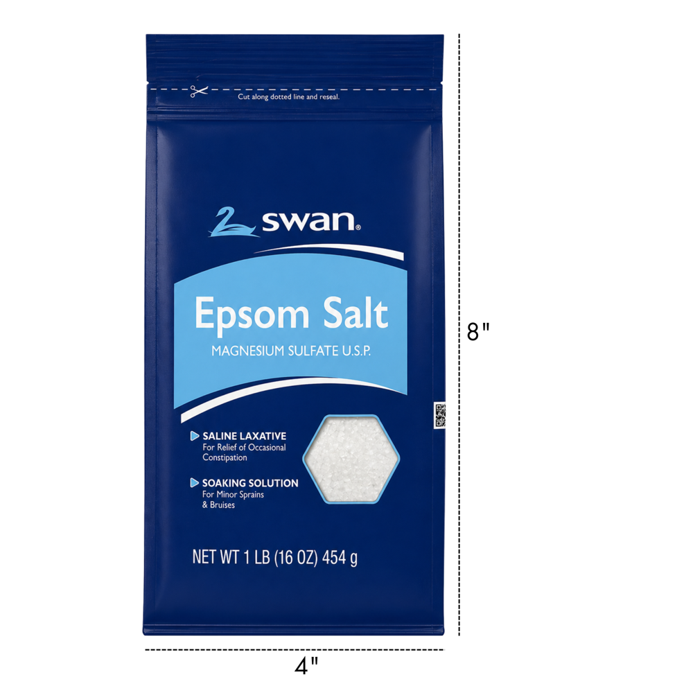 Swan Epsom Salt 1lb/16 Oz 454 g [exp:05/2029]