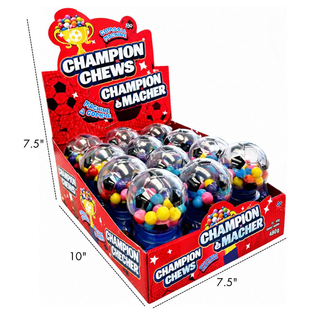 Gumball Machine 40 g 12pcs ($2.99 per Unit ) [exp:12/27]