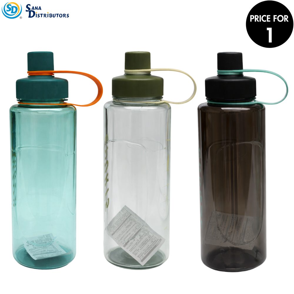 Plastic Water Bottle 2000 mL 13" Ass.colors