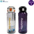 Plastic Water Bottle 1000 mL 9.5" Ass.colors
