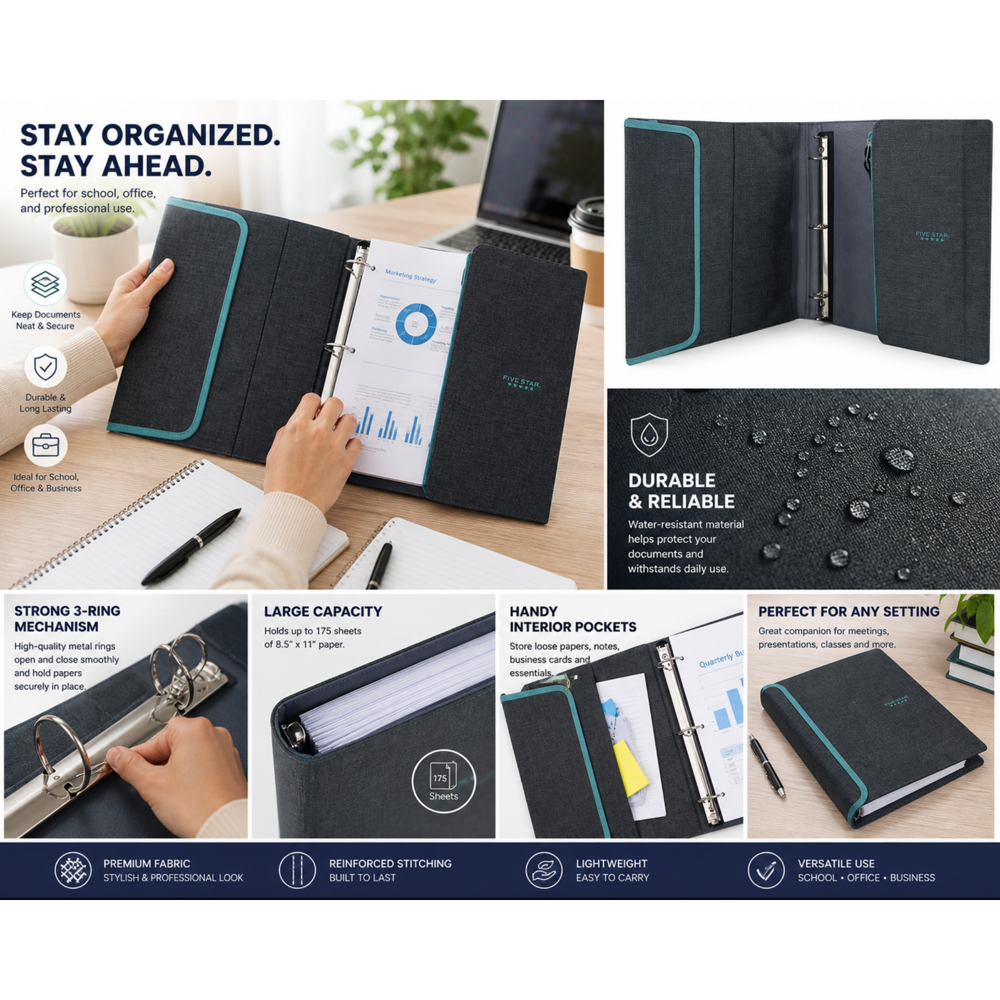 Five Star Deluxe Binder