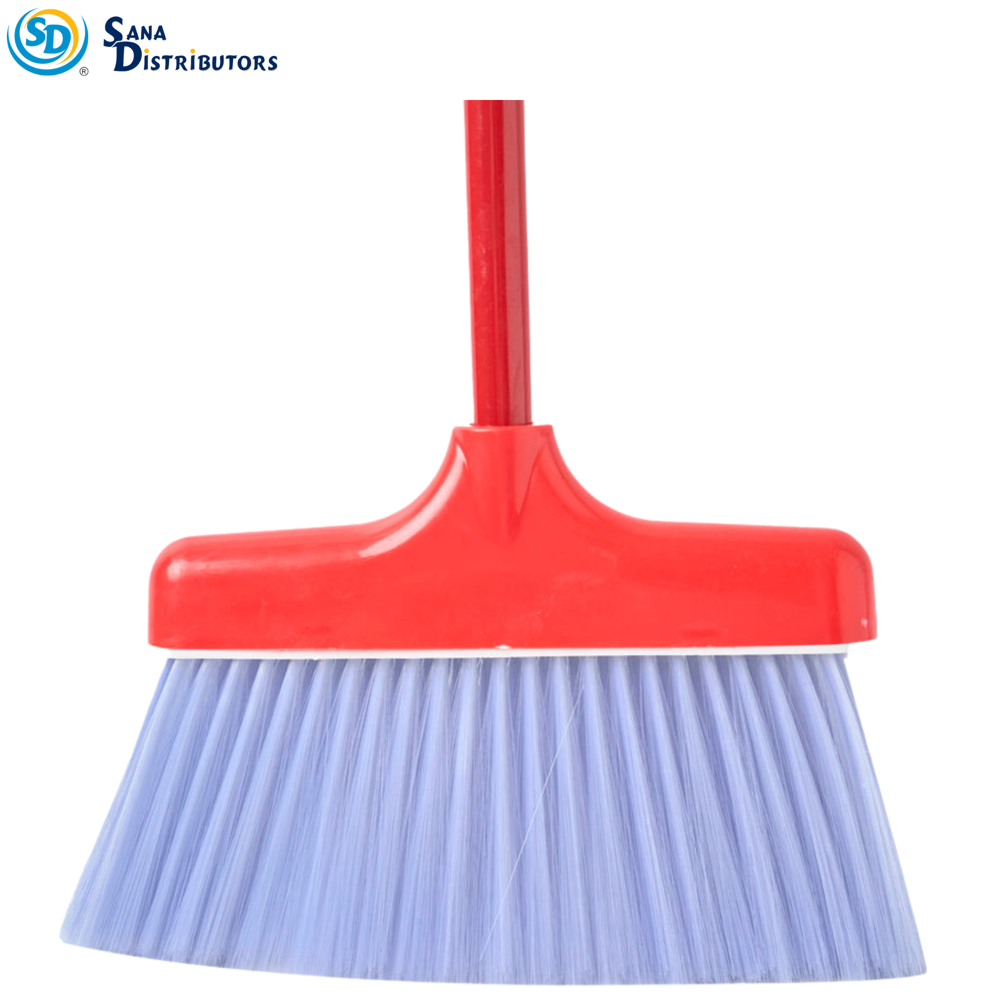 Plastic Broom with Dustpan