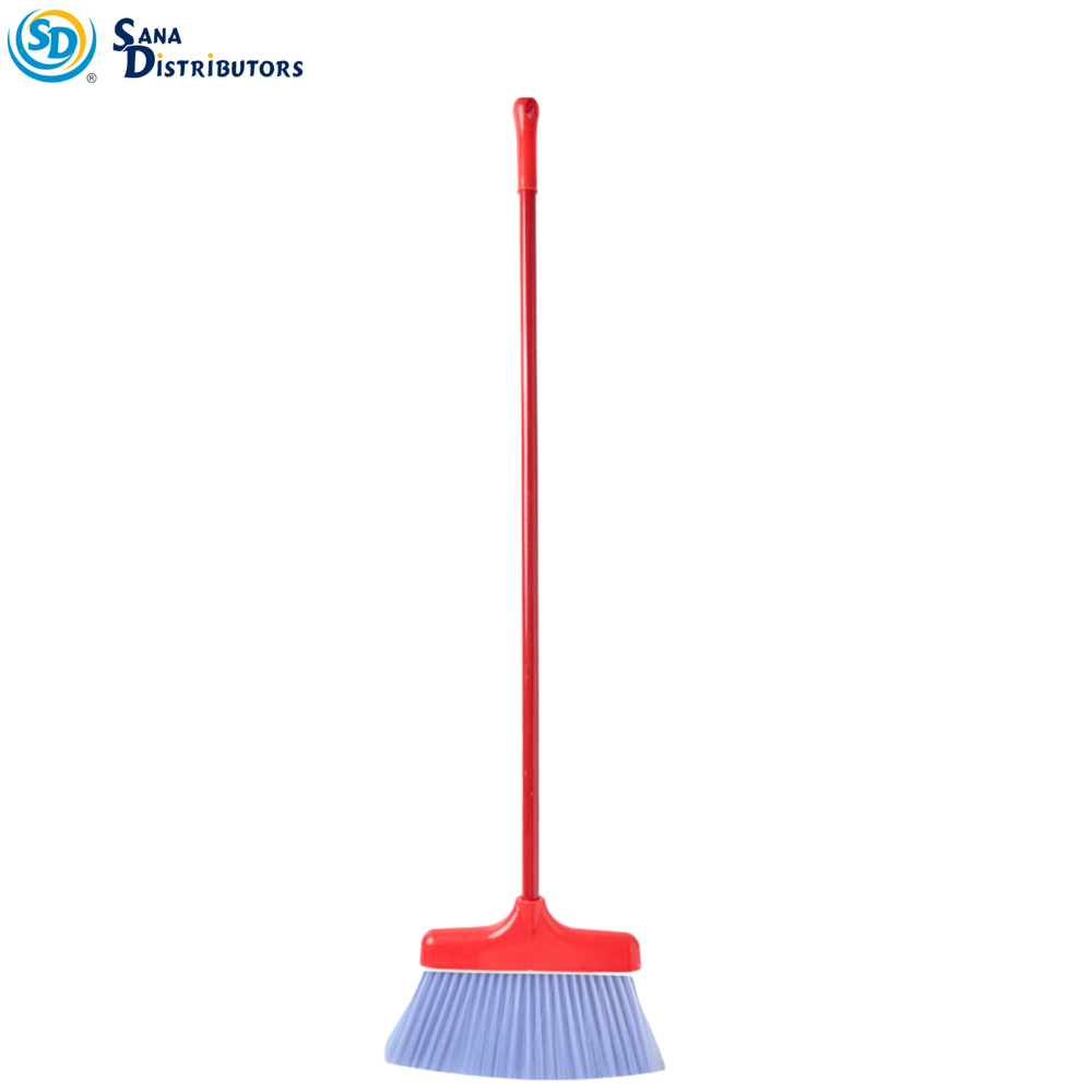 Plastic Broom with Dustpan