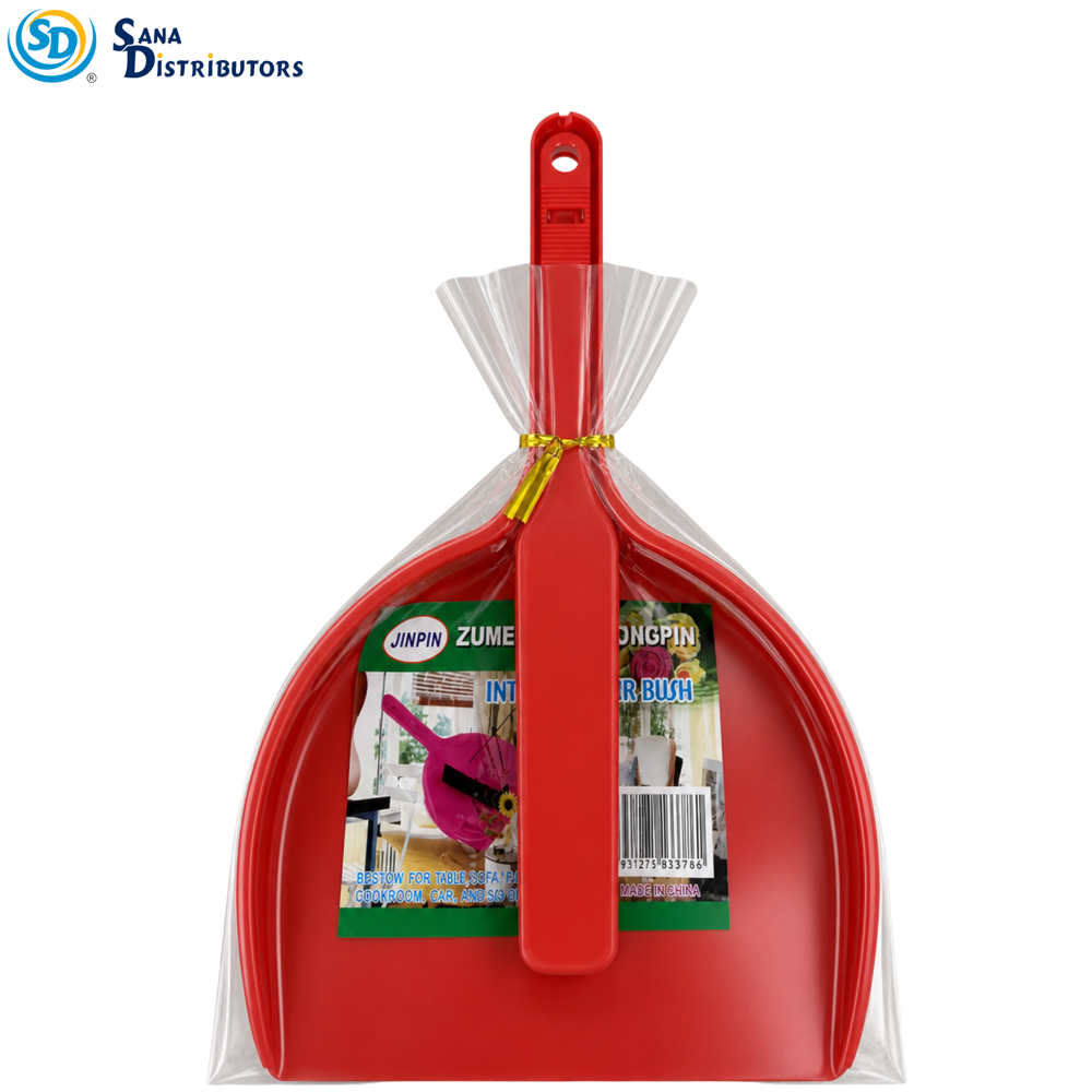 Single Dustpan with Brush