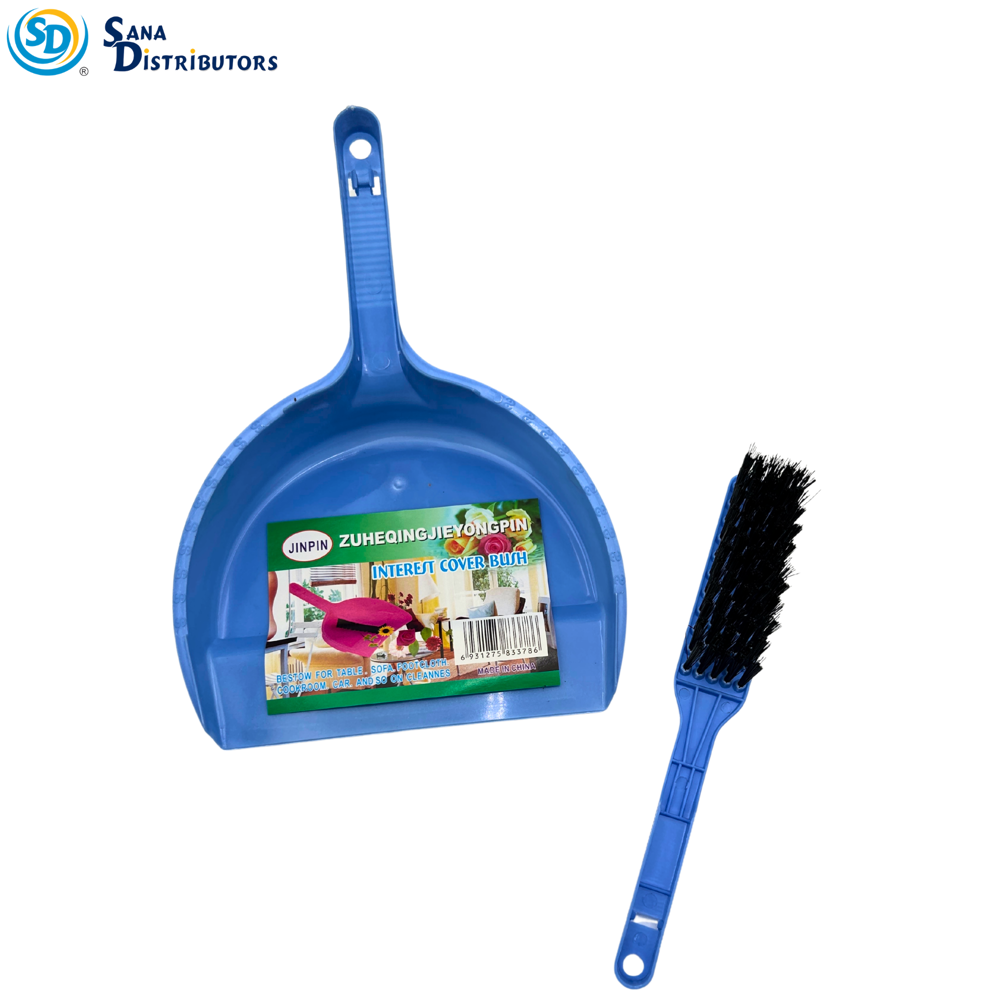 Single Dustpan with Brush