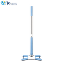 Flat Mop - Microfibre Head & Steel Handle 43"