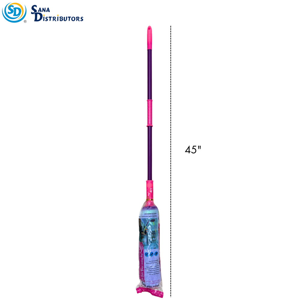 Mop with Squeezing Handle 45" Ass.colors