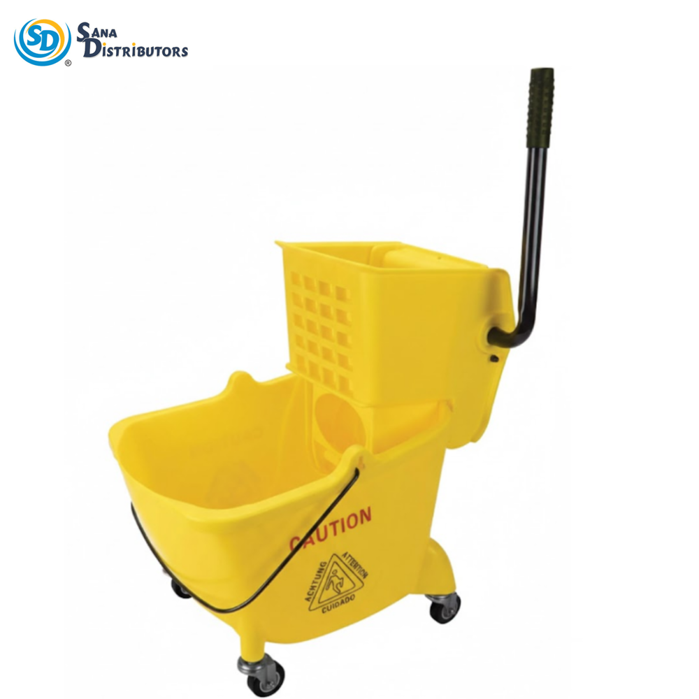Mop Bucket Wringer Cart 32 L 39"x36"x52.5"