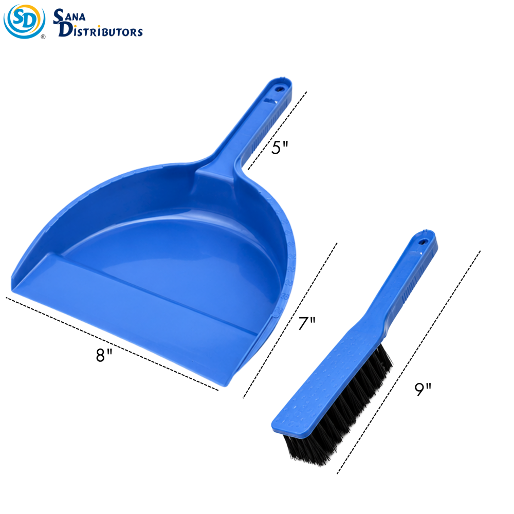 Single Dustpan with Brush