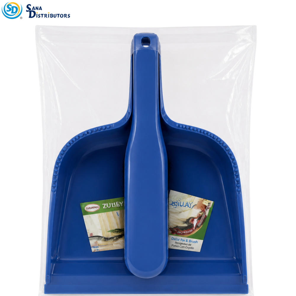 Dustpan with Brush 13"