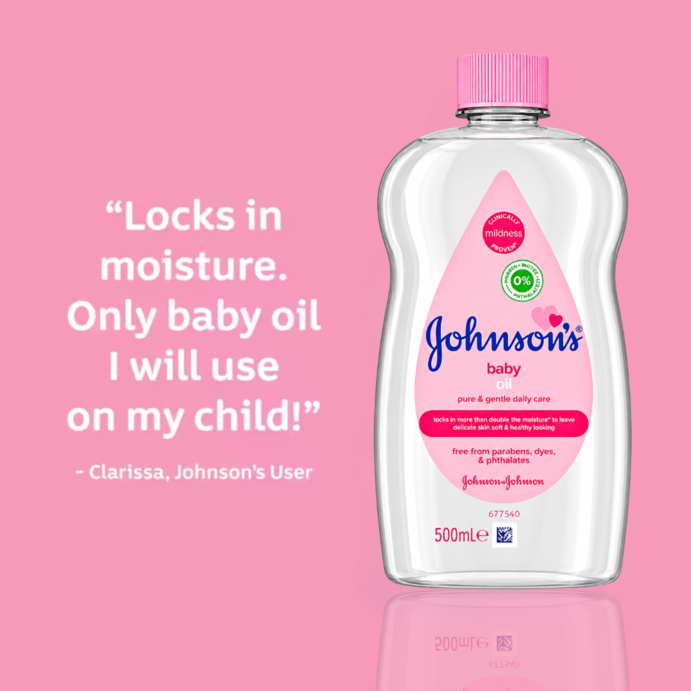 Johnson's Baby Oil 500 mL