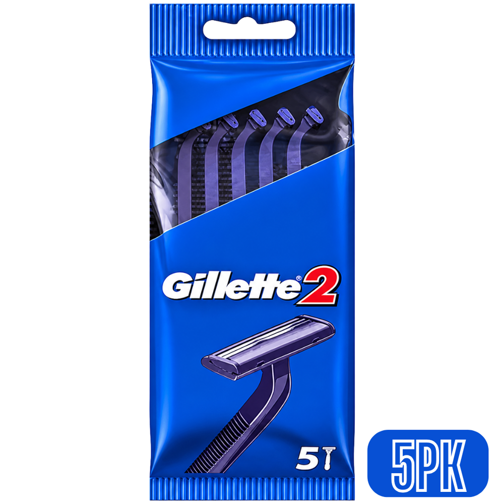 Gillette 2 Razors 5pk