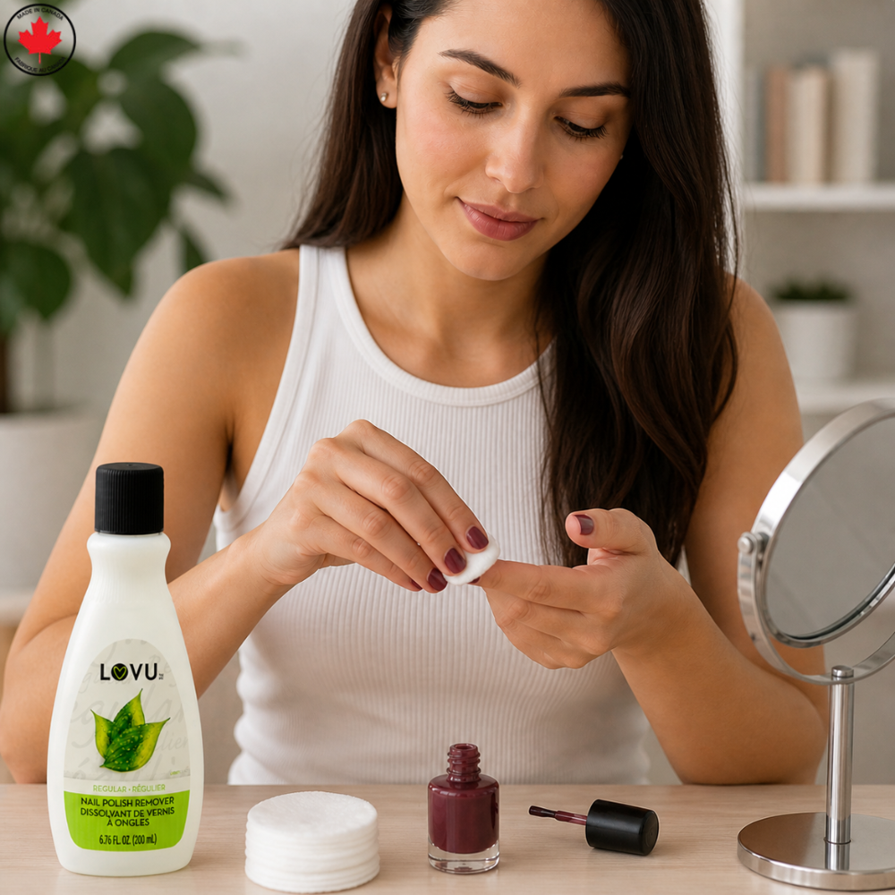 Delon Lovu Regular Nail Polish Remover 200 mL [Exp: 08/2028]
