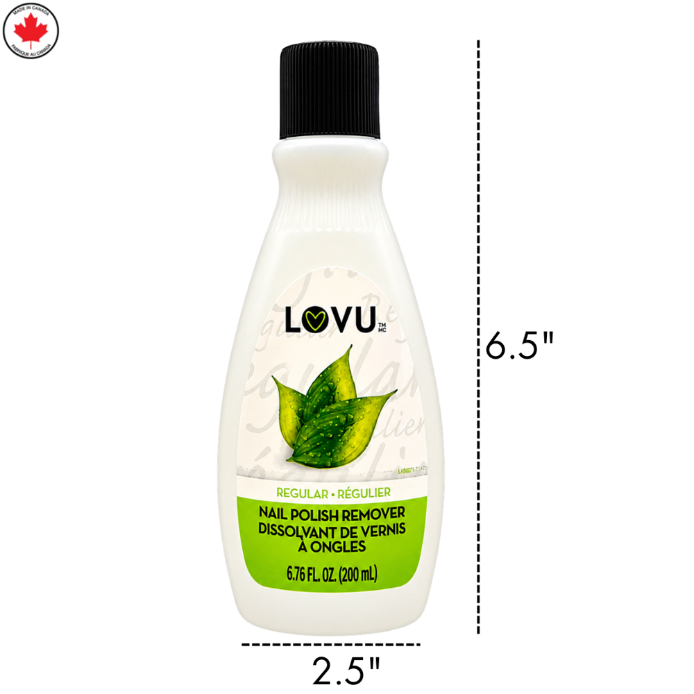 Delon Lovu Regular Nail Polish Remover 200 mL [Exp: 08/2028]