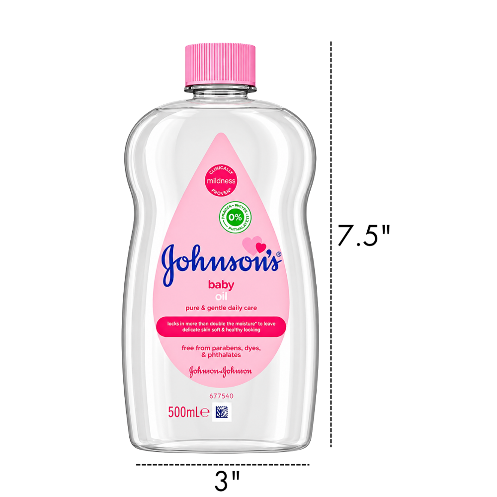 Johnson's Baby Oil 500 mL