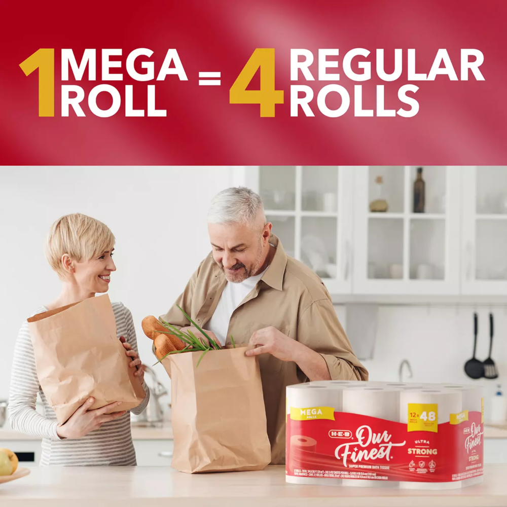Toilet Paper 2ply 12pcs=48 Rolls