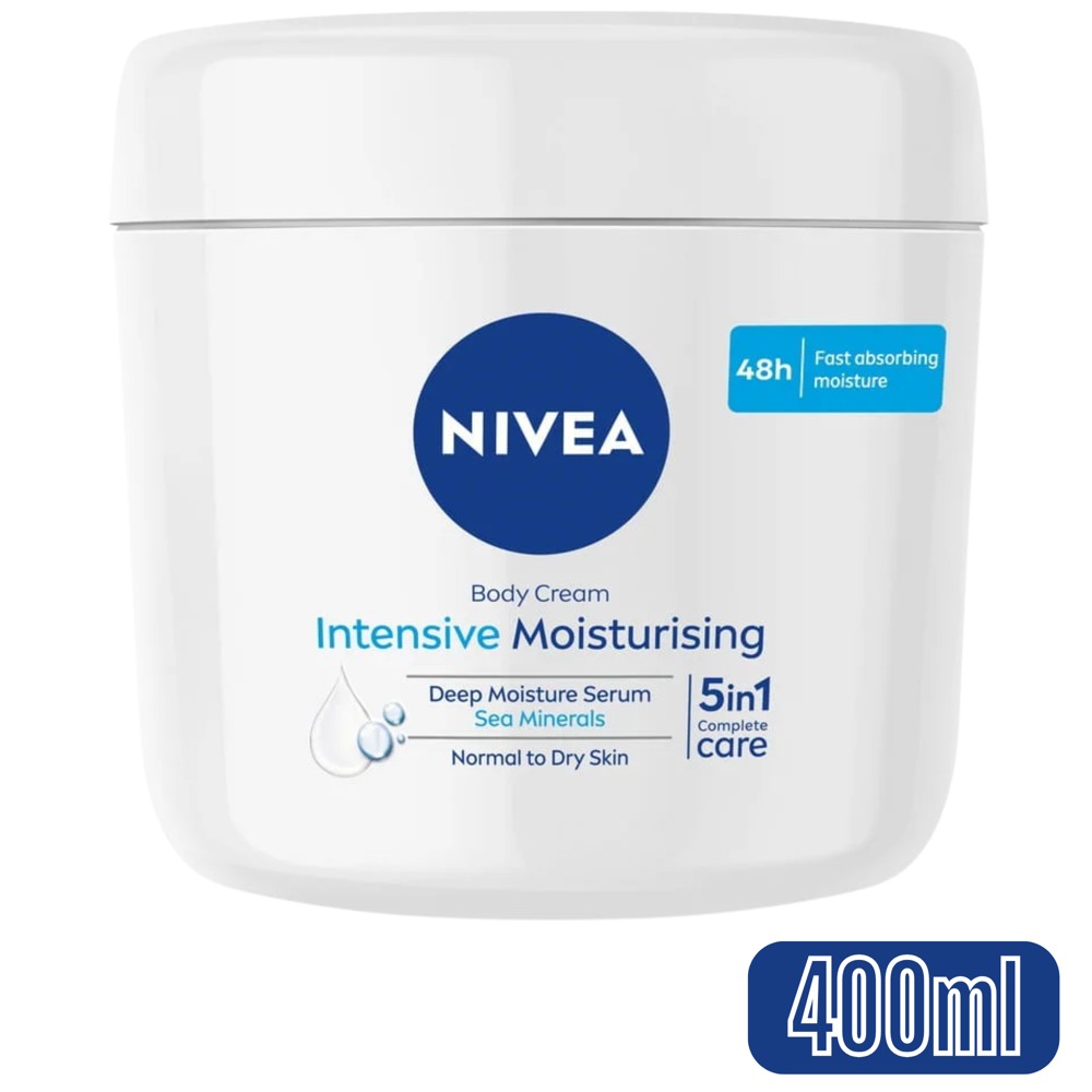 Nivea Body Creme Moisturising 400 mL [exp:04/27]