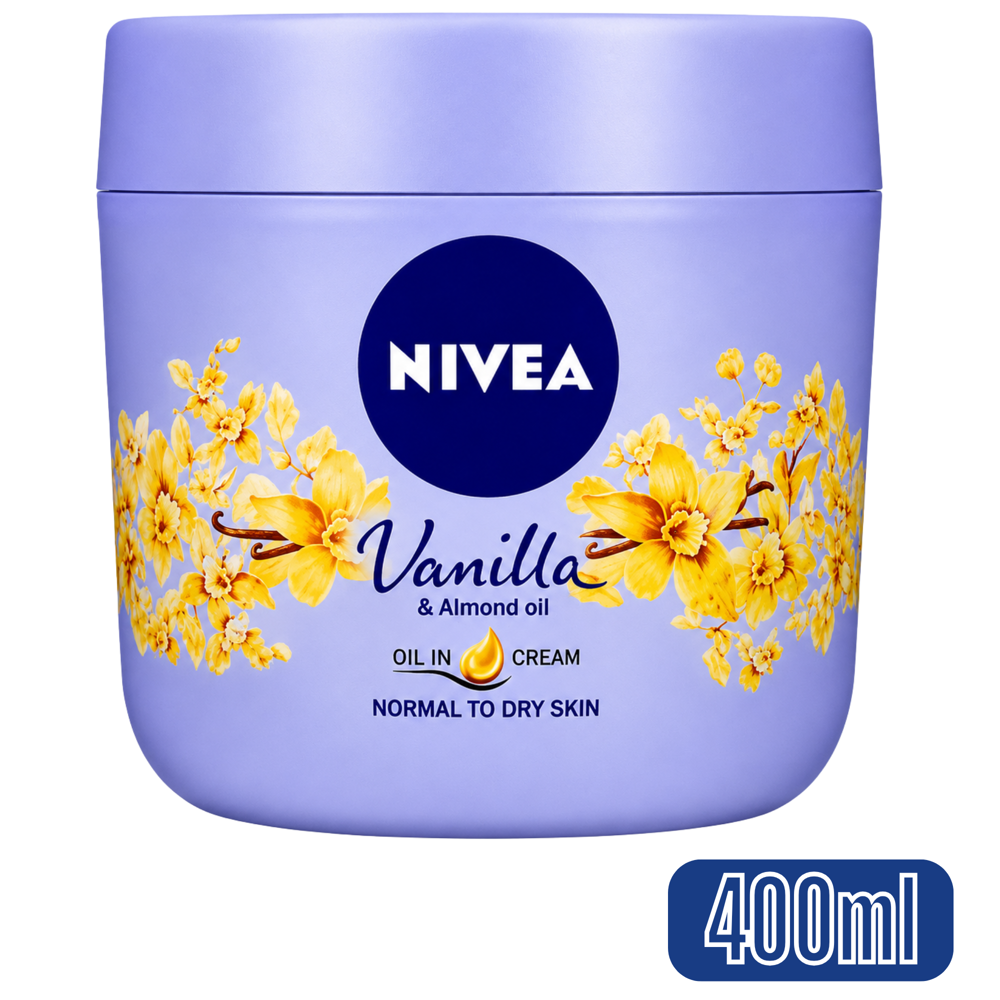 Nivea Body Creme Vanilla 400 mL [exp:11/27]