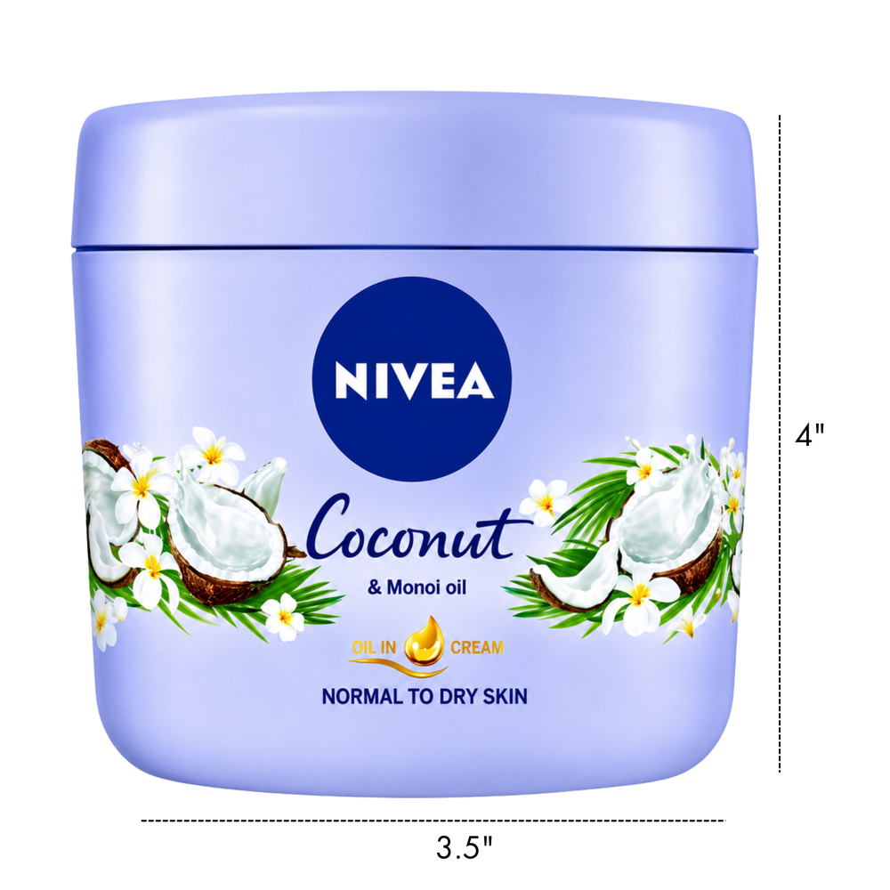 Nivea Coconut & Monoi Oil Bodycream 400 mL [exp:12/27]