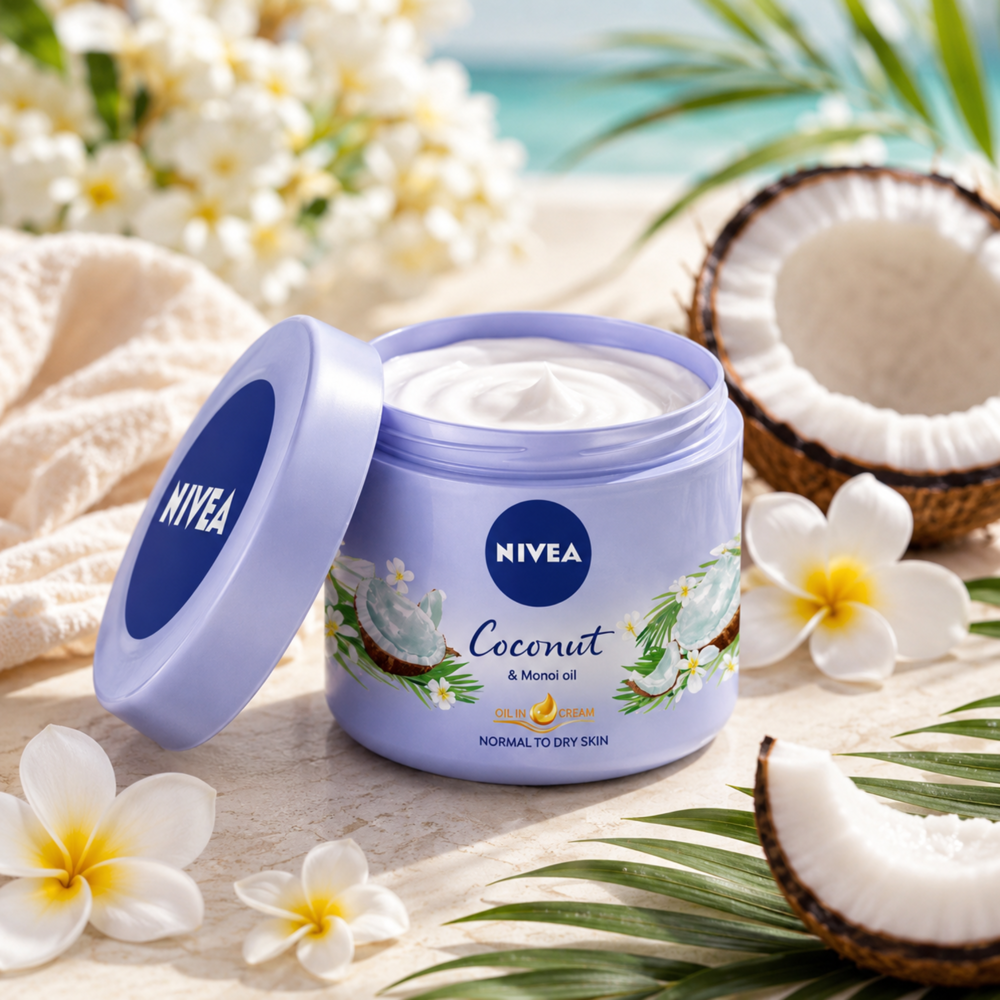 Nivea Coconut & Monoi Oil Bodycream 400 mL [exp:12/27]