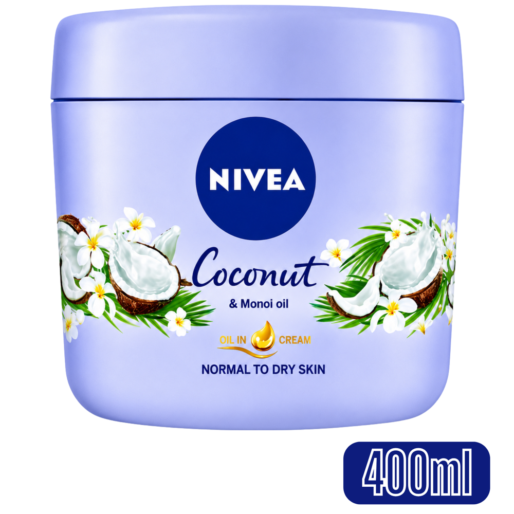Nivea Coconut & Monoi Oil Bodycream 400 mL [exp:12/27]