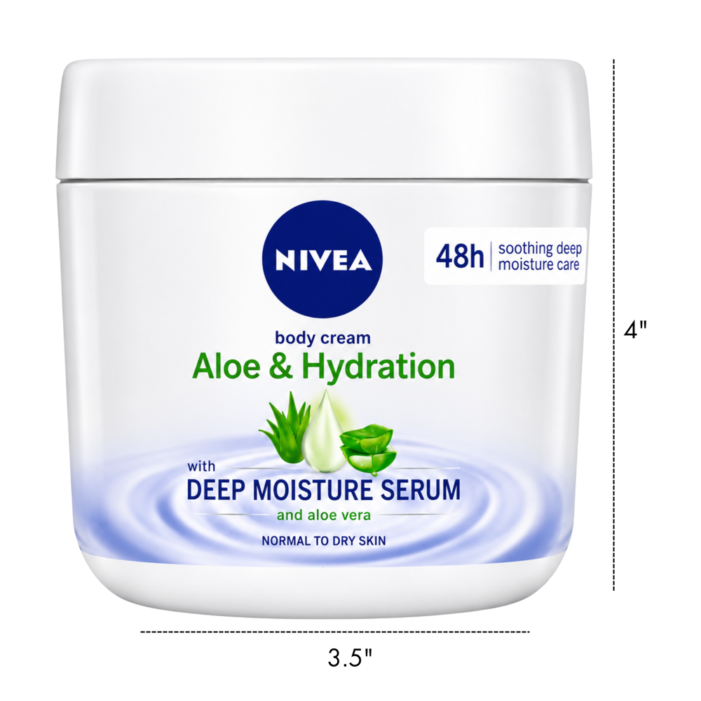 Nivea Bodycream Aloe & Hydration 400 mL [exp:12/27]