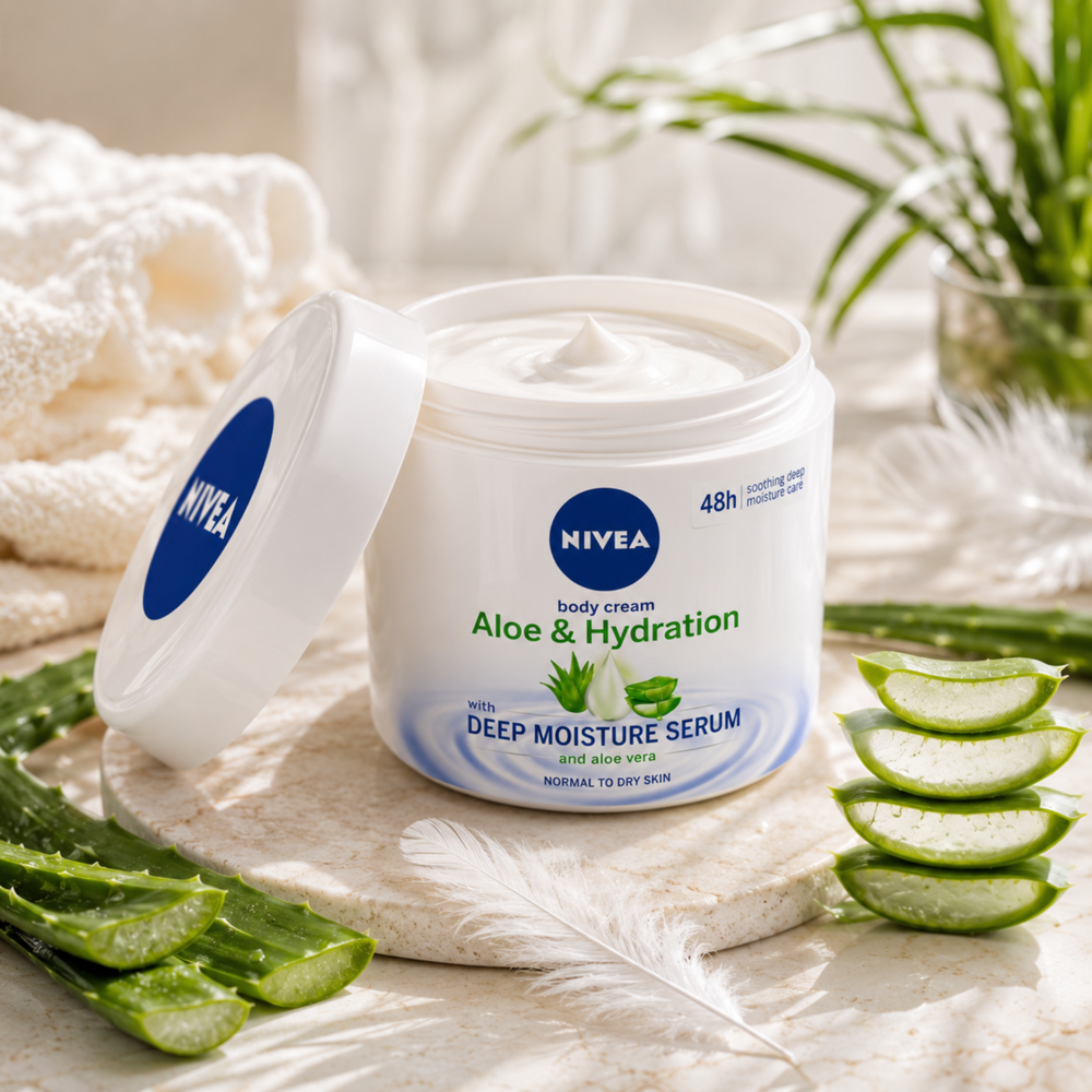 Nivea Bodycream Aloe & Hydration 400 mL [exp:12/27]