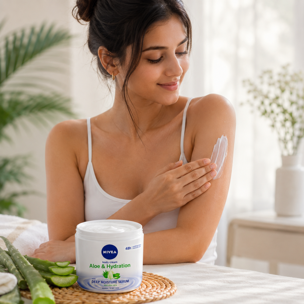 Nivea Bodycream Aloe & Hydration 400 mL [exp:12/27]