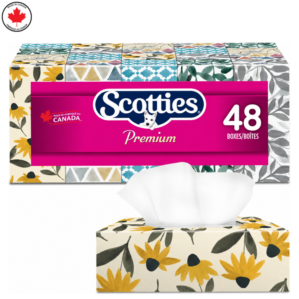 Scotties Premium Tissues 2-ply 48pcs [126 Sheets] ($0.99 per Unit)