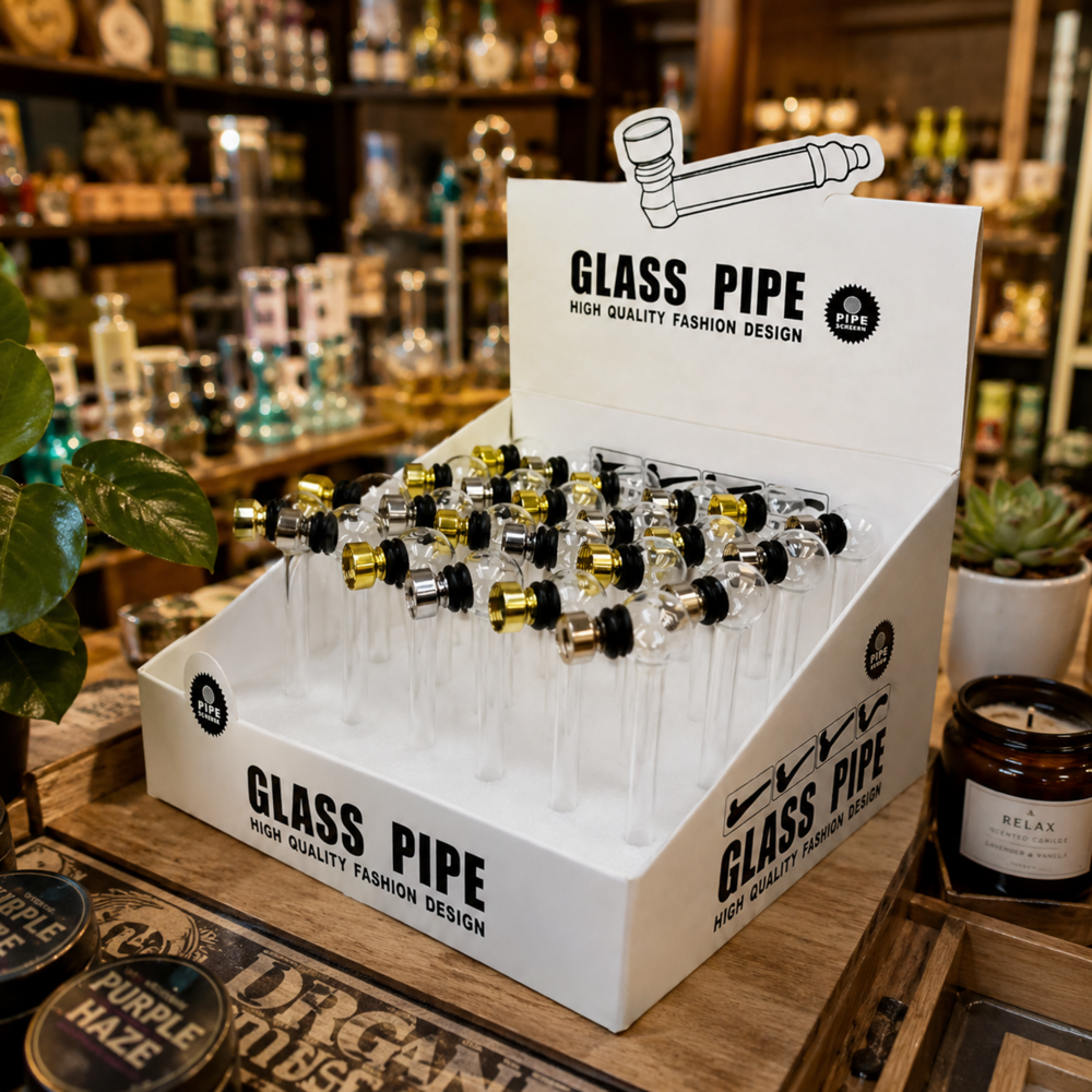 Glass Smoking Pipe ($46.76 for 24pcs)