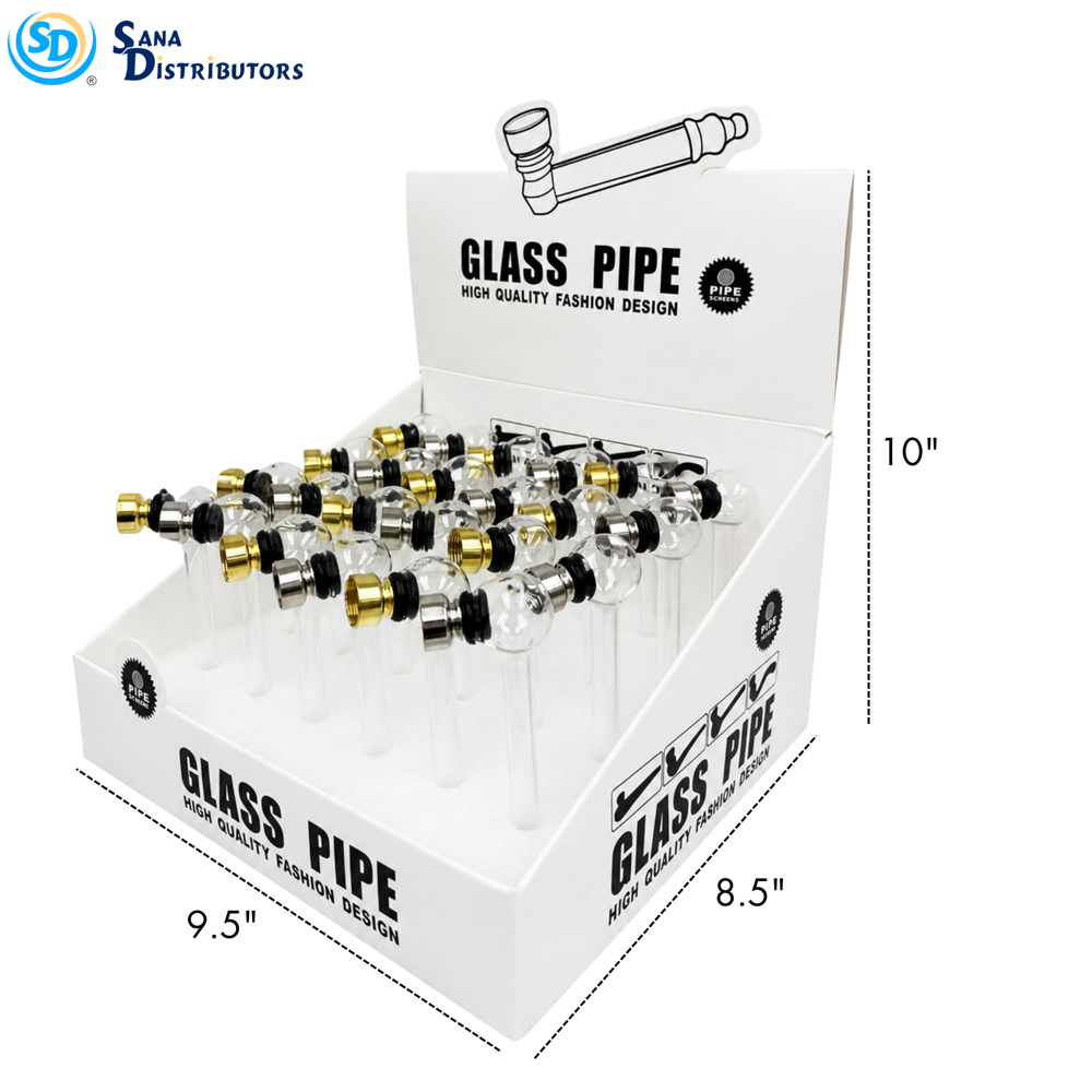 Glass Smoking Pipe ($46.76 for 24pcs)