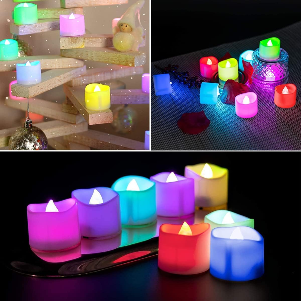LED Colorful Lights 24pcs 9"x6" ($8.40 for 24pcs)